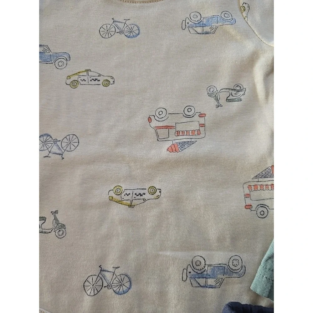 Nwt Carters Baby Boy 3Pc Outfit 6-9 Months Auto Bikes Vehicles‎ Shorts Shirts